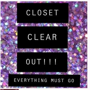 You take it or I donate it! All must go